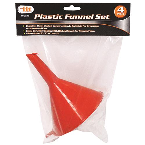Wholesale 4 PC Plastic Funnel Set GLW