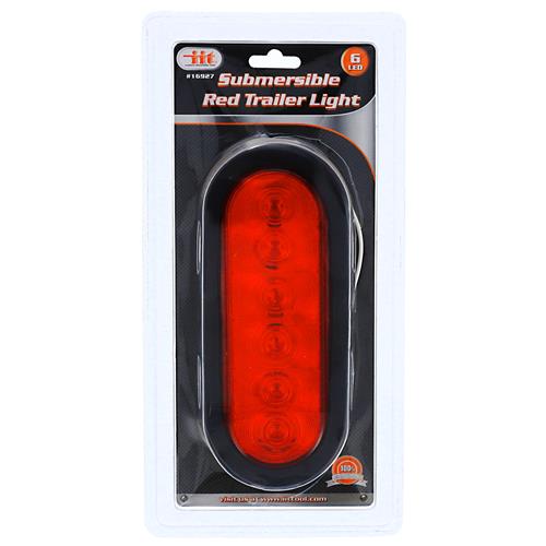 Wholesale 6 LED Red Trailer Submersible Light GLW