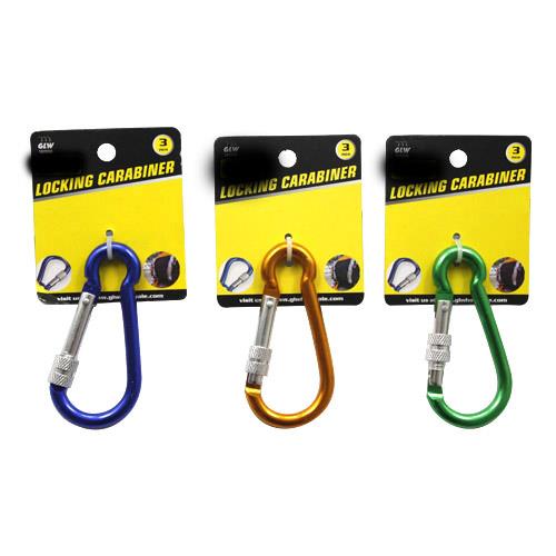 Wholesale 3" LOCKING CARABINER GLW