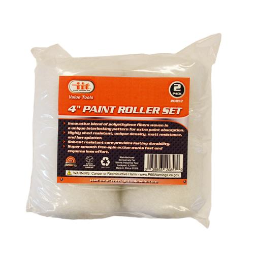 Wholesale 2pk 4'' PAINT ROLLER COVERS GLW