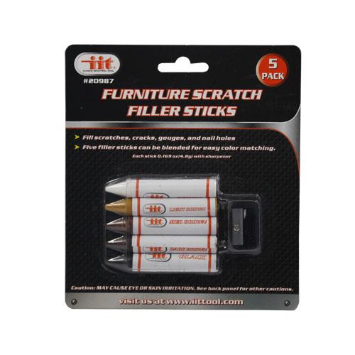 Wholesale 5pc FURNITURE SCRATCH FILLER STICKS GLW