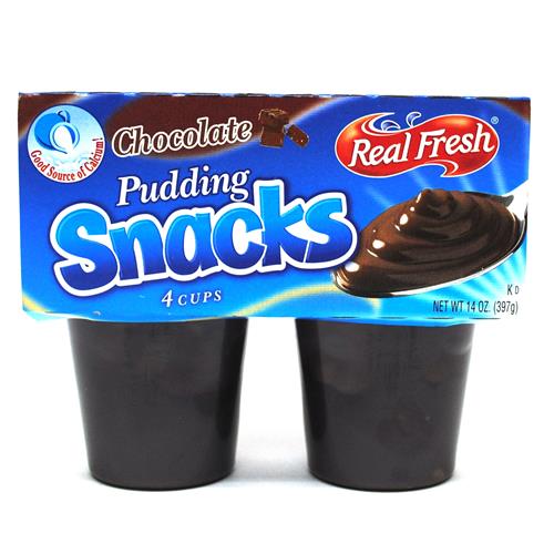 Wholesale Real Fresh Chocolate Pudding 4 pk GLW