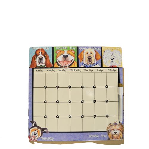 Wholesale ZDRY ERASE BOARD & MARKER DOGS THEMED GLW