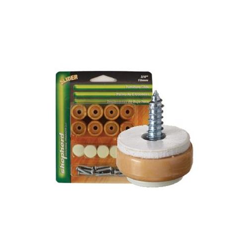 Wholesale 16PC 3/4'' FURNITURE GLIDES WITH SCREWS GLW