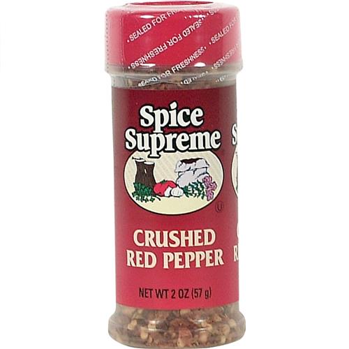 Wholesale Spice Supreme Crushed Red Pepper 2oz GLW
