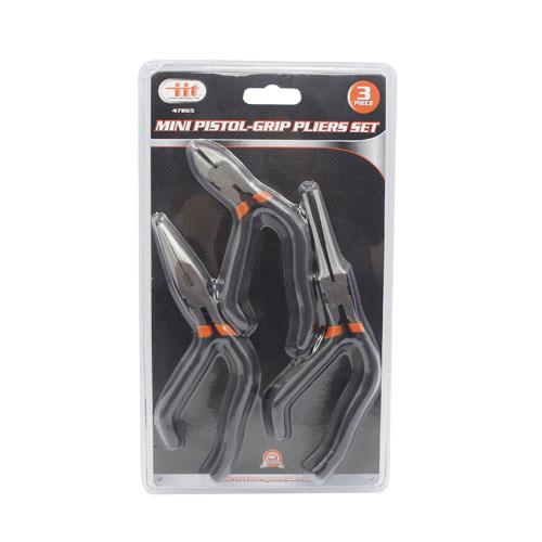 Wholesale Z3pc MINI PISTOL GRIP PLIER SET GLW