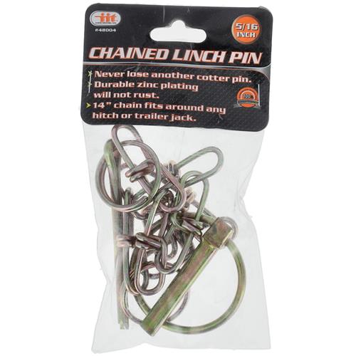 Wholesale 5/16'' CHAINED LYNCH PIN GLW