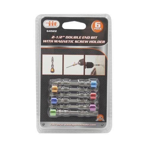 Wholesale Z6pc SCREW HOLDING BIT SET S2 STEEL GLW