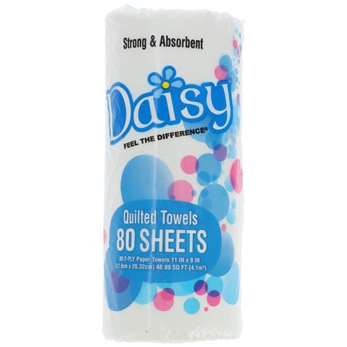 Wholesale Daisy 2Ply Paper Towel 80 sheets GLW