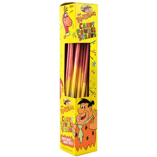 Wholesale Flintstones Candy Powdered Straws GLW