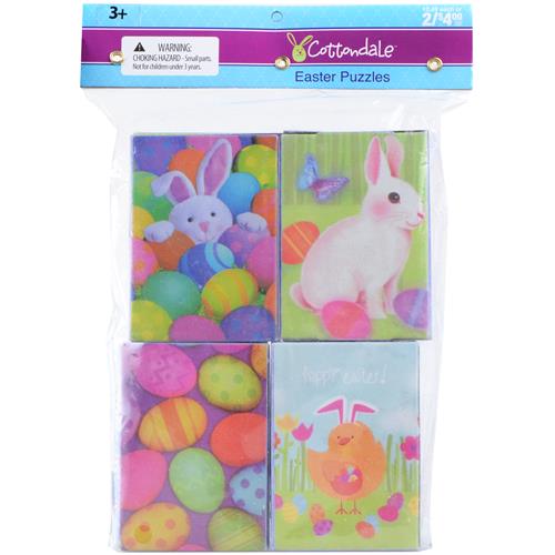 Wholesale Easter Puzzles 424 Piece 4.875"""" x 6.625"""" GLW