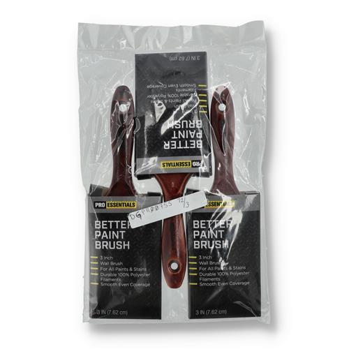 Wholesale Z3'' WOOD HANDLE PAINT BRUSH GLW