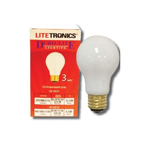 Wholesale Z3 WAY INCANDESCENT A19 BULB 50/100/150 WATT GLW