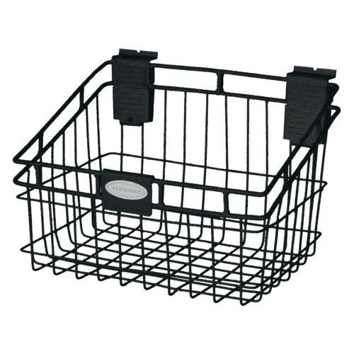 Wholesale Z8"" x 12"" WIRE BASKET, BLACK GLW