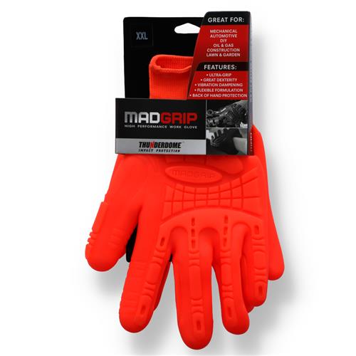 Wholesale THUNDERDOME IMPACT GLOVE HIVIZ ORANGE 2XL GLW
