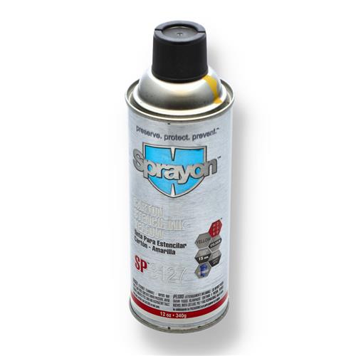 Wholesale 12OZ SPRAYON CARTON STENCIL INK YELLOW GLW