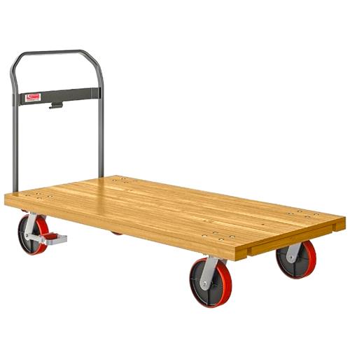 Wholesale Z30x60"" WOOD PLATFORM TRUCK 1000LB COMMERCIAL GRADE GLW