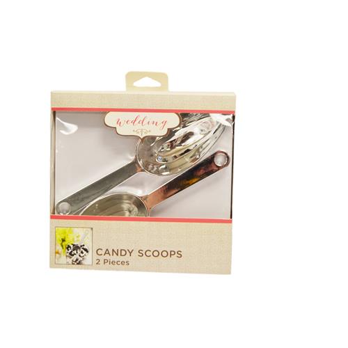Wholesale Z2pc WEDDING CANDY SCOOPS GLW