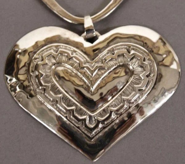 STERLING SILVER HEART JEWELRY, JEEP COLLINS, TEXAS Lot 99