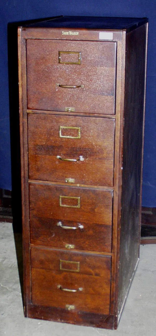 Antique Shaw Walker File Cabinet Antique Shaw Walker File royceleviathan