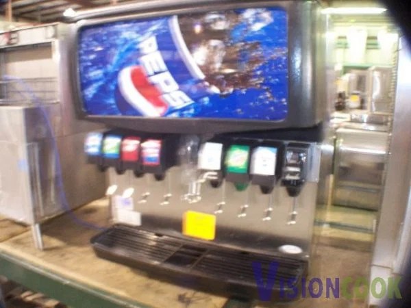 2495 Used 8 Head Soda Fountain Machine Dispenser Pepsi Lot 2495