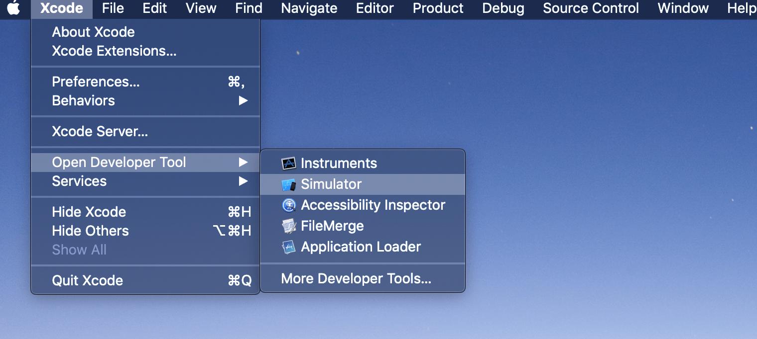 iOS Simulator 模拟器 web 页面调试实践 Joe's blog