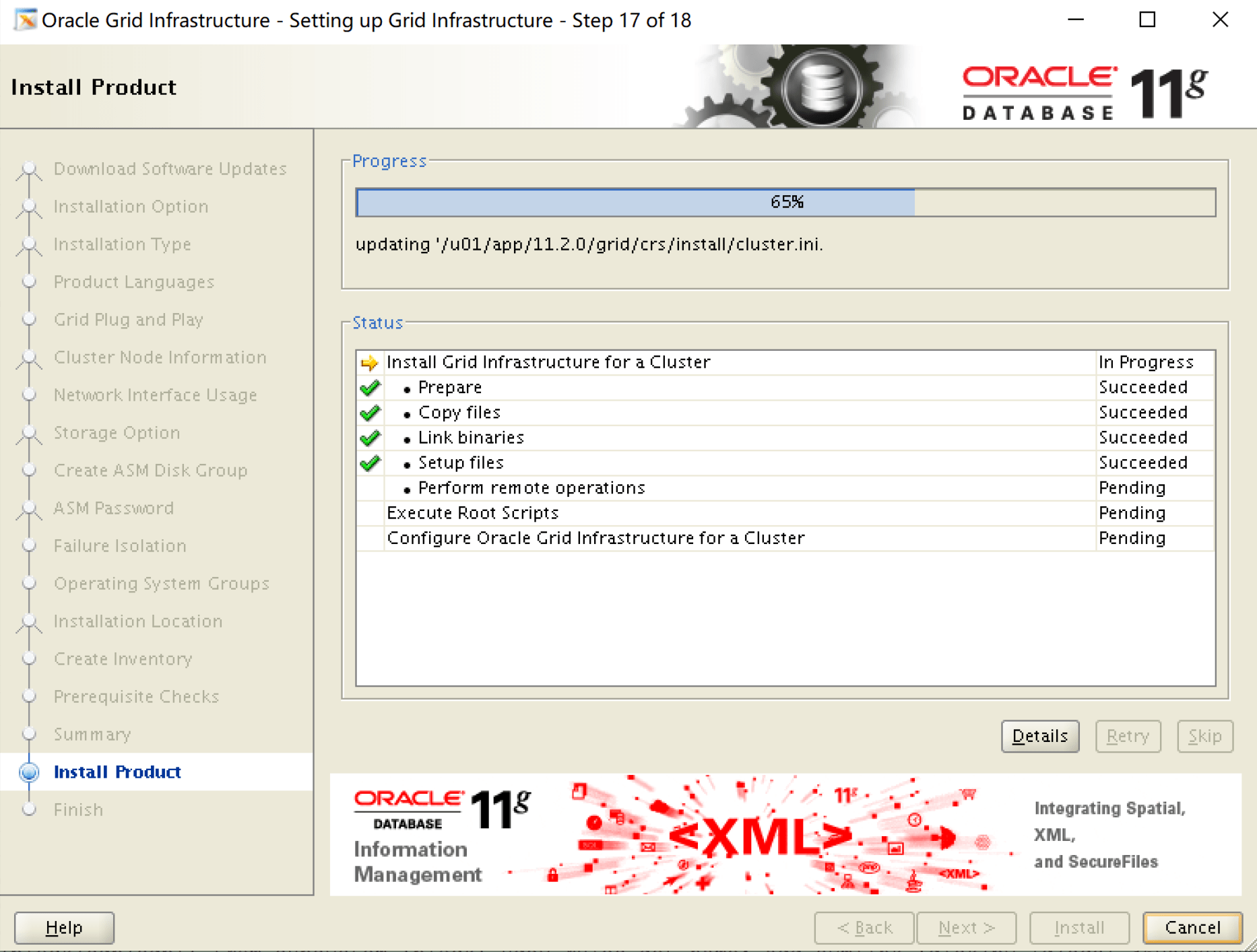 实战篇：一步步教你 Linux 7 安装 Oracle 11GR2 RAC - 墨天轮