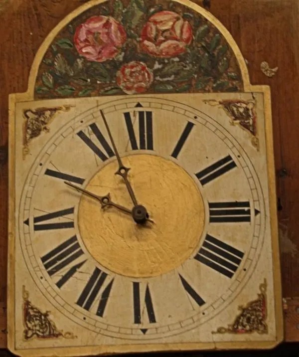 867 ANTIQUE GERMAN BLACK FOREST GRANDFATHER CLOCK Lot 867