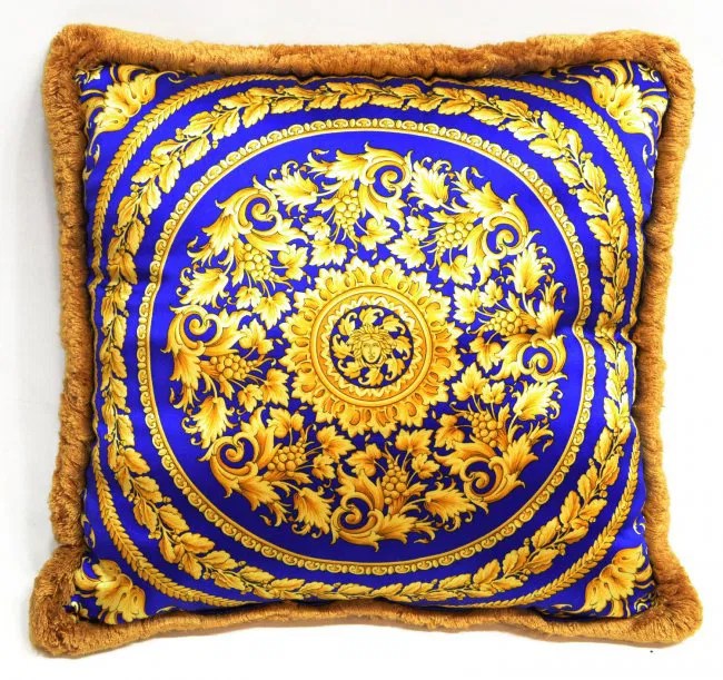 529 (2) LARGE VERSACE PILLOWS Lot 529