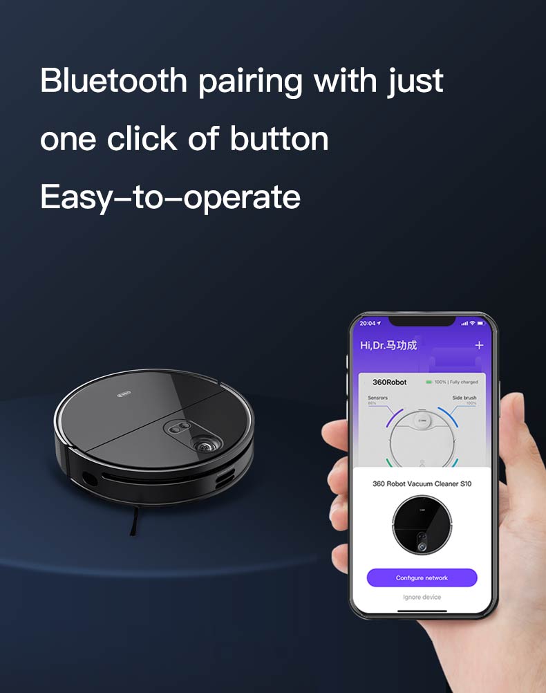 360 Robot Vacuum Cleaner S10