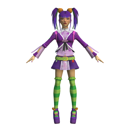 p3d.in Midori 3D Model Guitar Hero 3