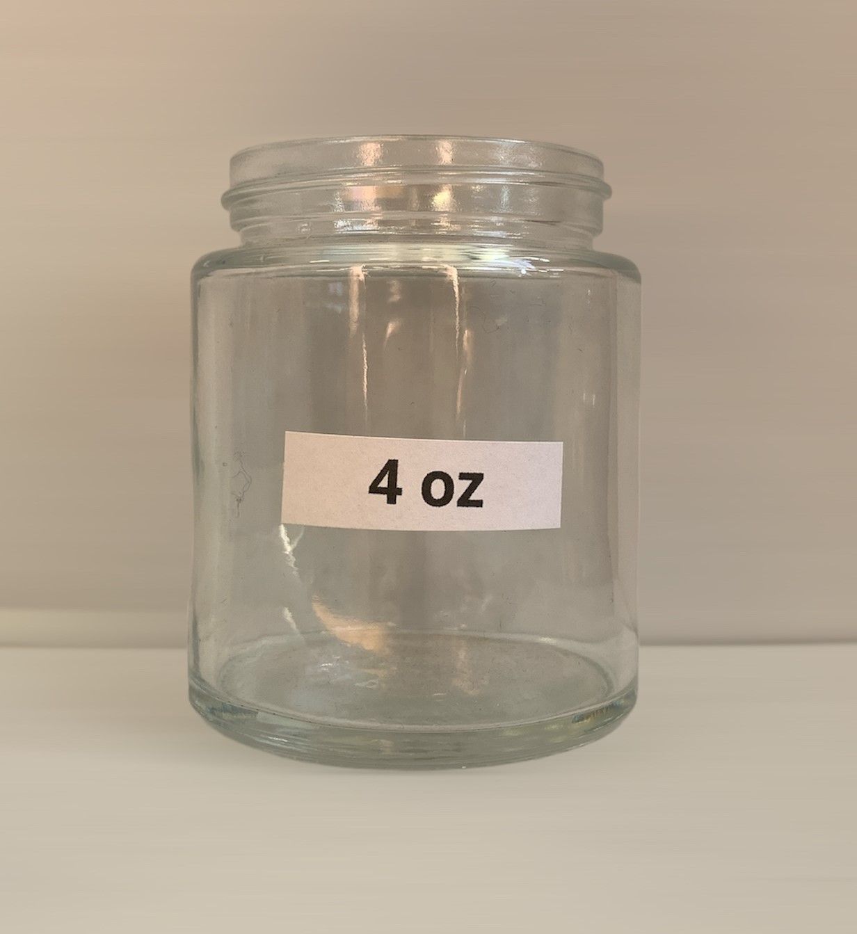 4 oz Glass Jar 32 Ct P3 Distributing