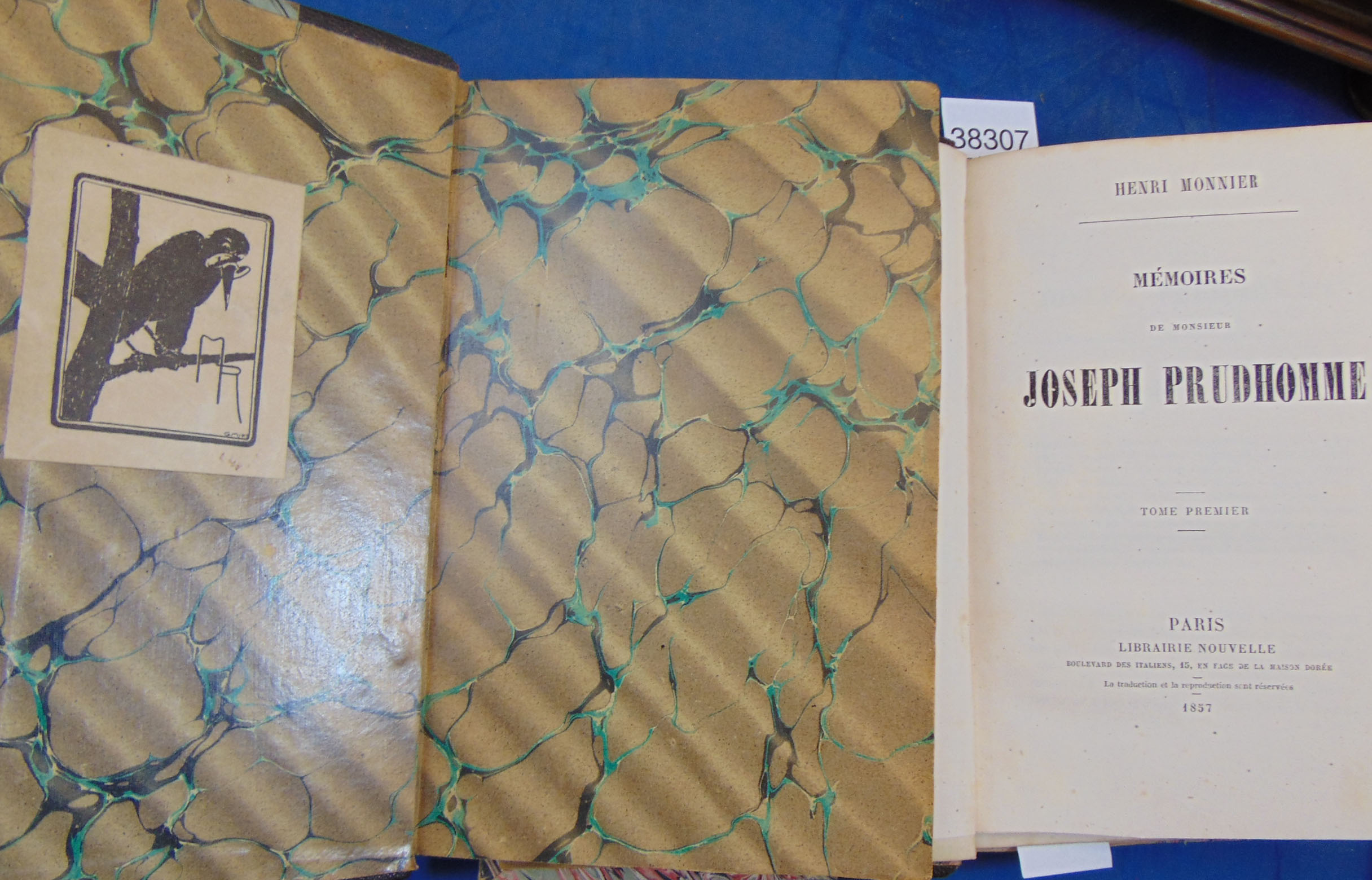 Monnier Mémoires de Monsieur Joseph Prudhomme... D944 HISTOIRE DE