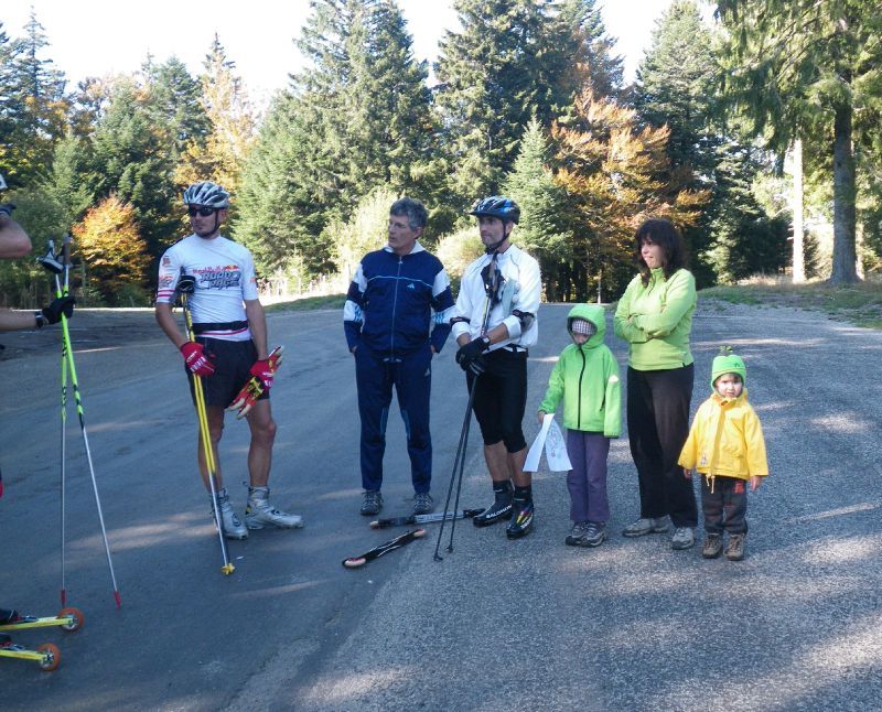 Rollerski Montée de la Stèle Samedi 22 oct. CLERMONT SKI NORDIQUE