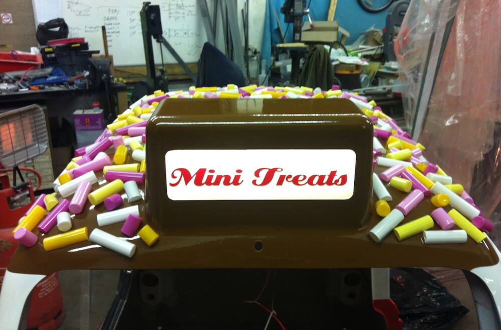 FAB1 creating the World’s Smallest Ice Cream Van for Nestle’s FAB Ice