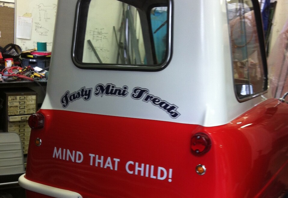 FAB1 creating the World’s Smallest Ice Cream Van for Nestle’s FAB Ice Lollies