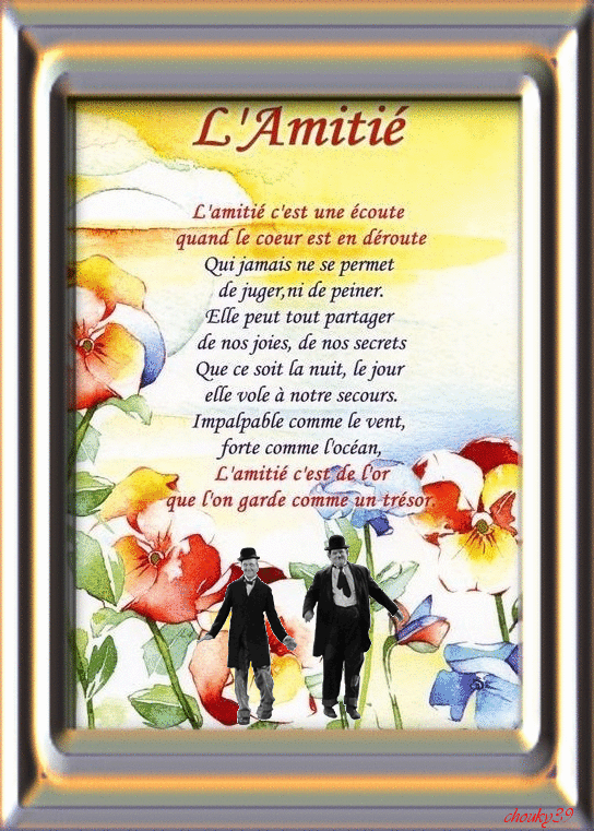 jolie et doux poéme sur l'amitié. quoi de plus blog de MarieSarah 3colombes.canalblog