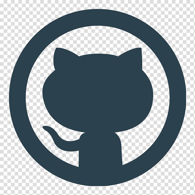 Gray and blue cat illustration, GitHub Computer Icons Logo