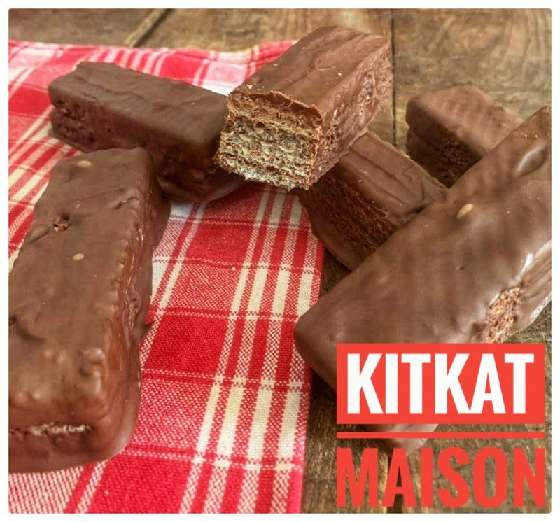 Kitkat maison c'est pas d'la tarte