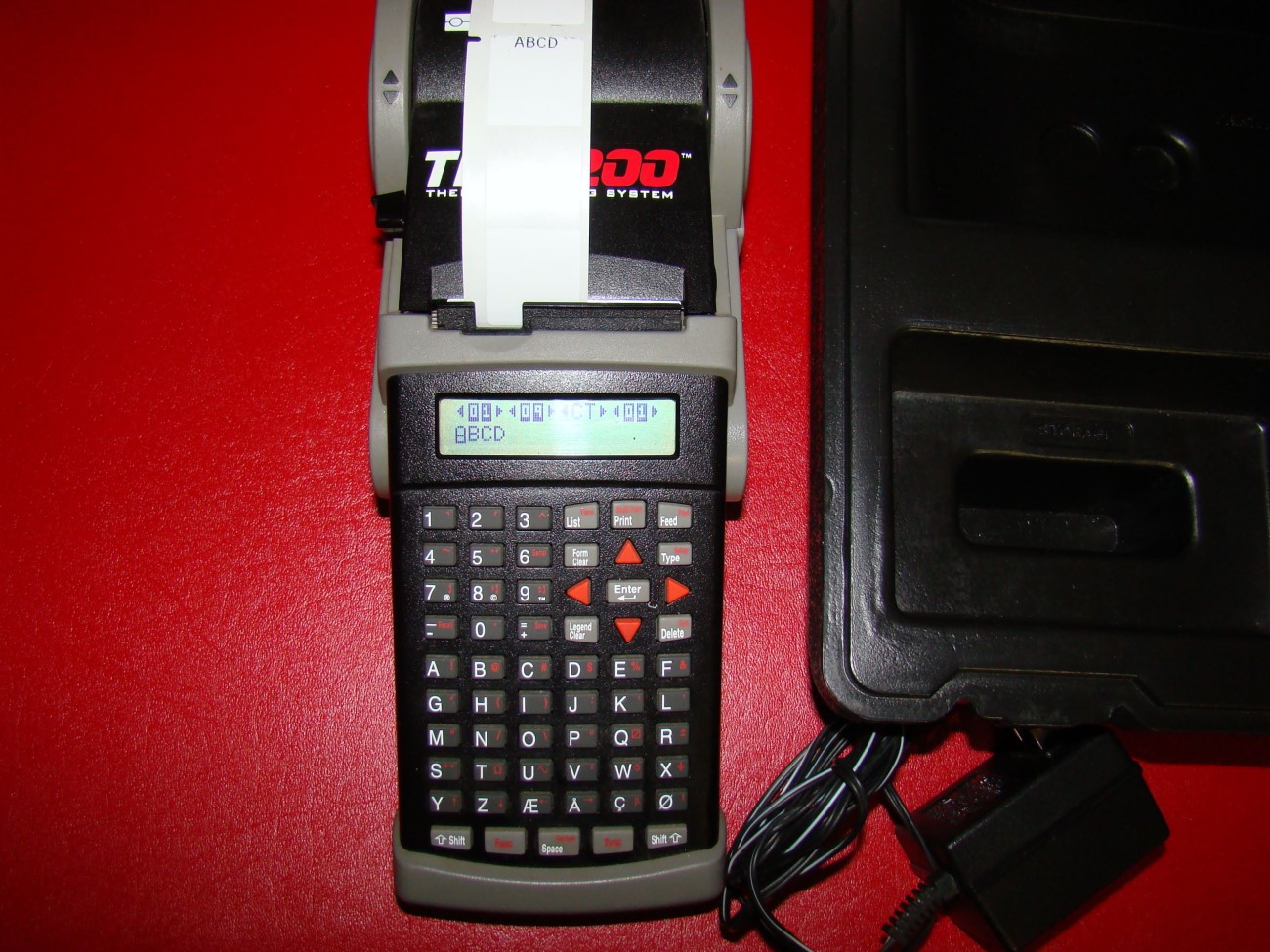 BRADY TLS2200 Thermal Labeling System Printer Tested with Case TLS