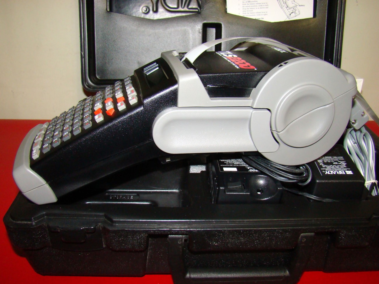 BRADY TLS2200 Thermal Labeling System Printer Tested with Case TLS