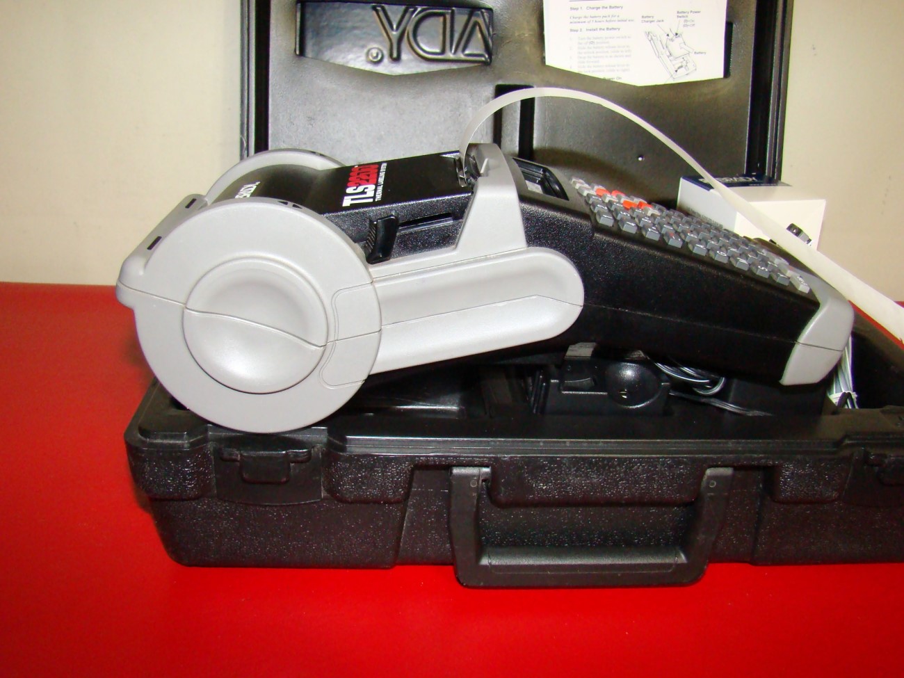 BRADY TLS2200 Thermal Labeling System Printer Tested with Case TLS