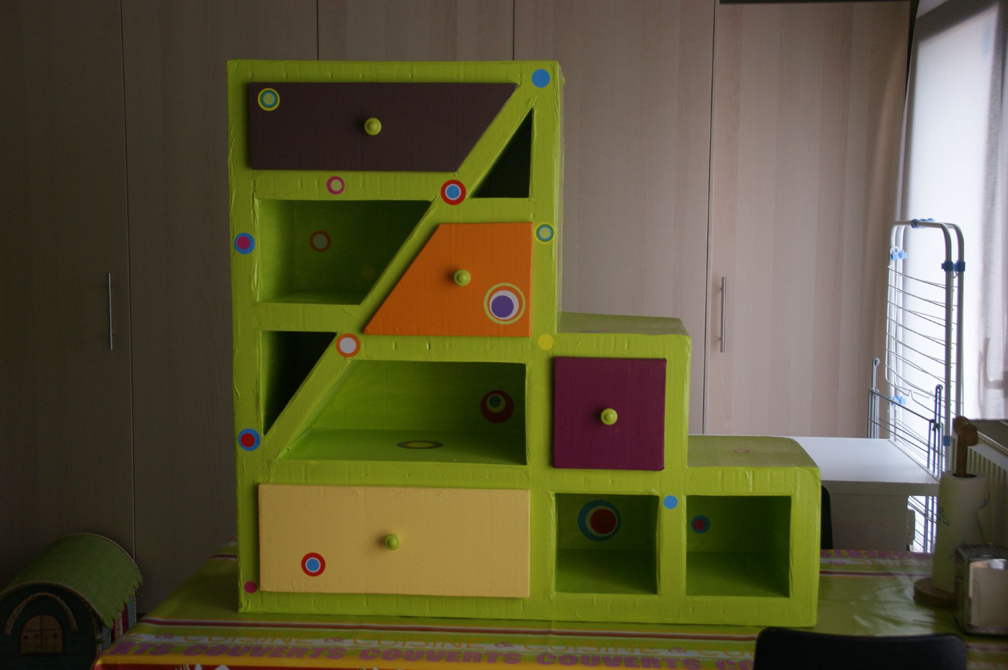meuble enfant en carton le show du carton
