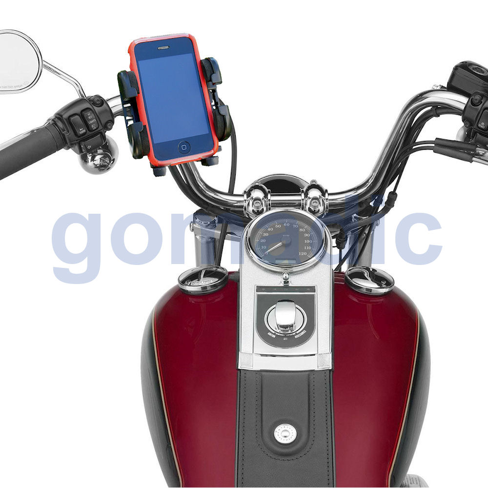 Gomadic Bike Handlebar Holder Mount System suitable for the Philips