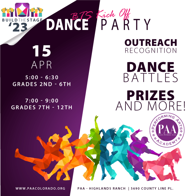 Time to RSVP for Free BTS Kick Off Dance Party! PAA Performing Arts