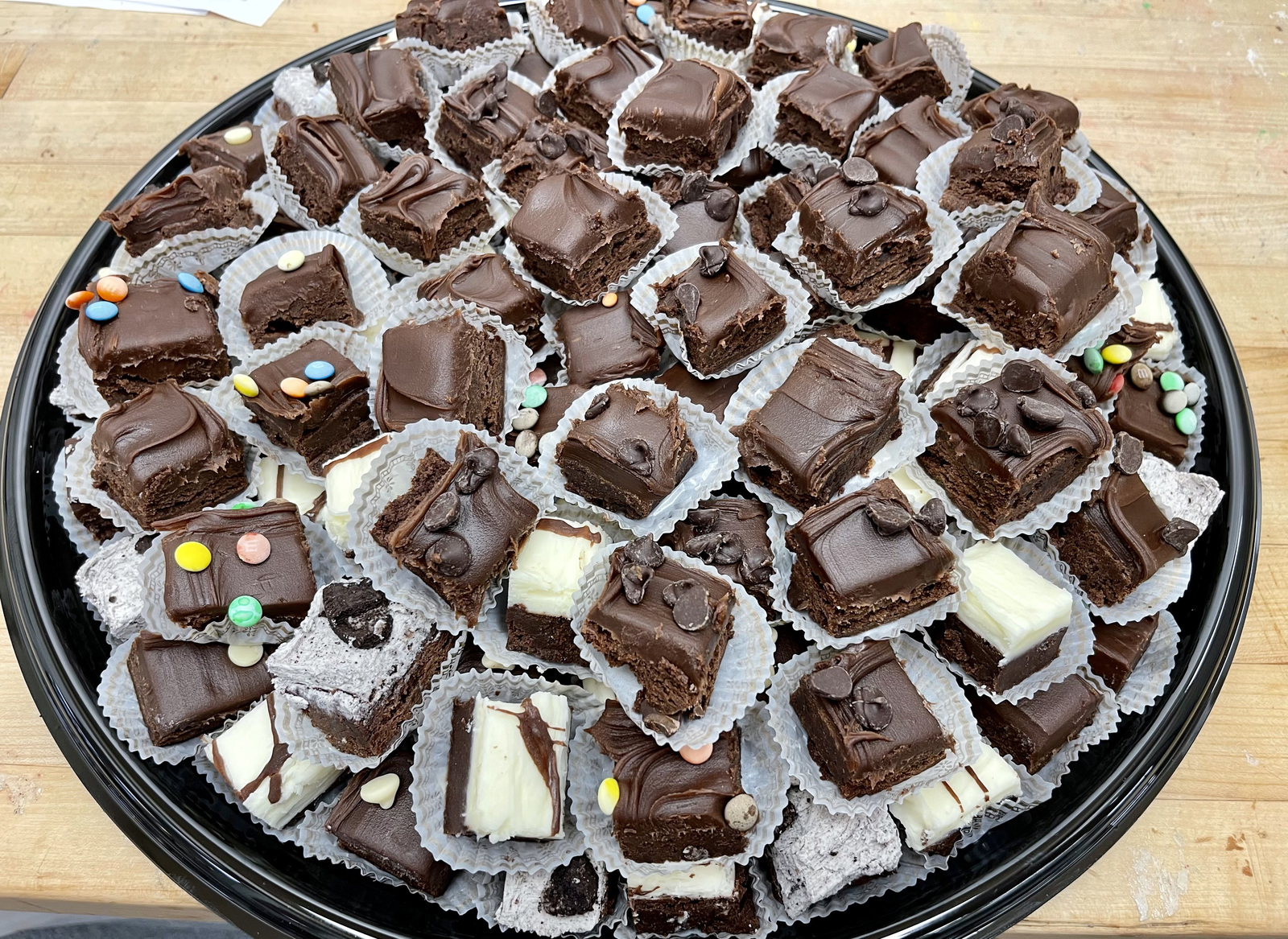 Brownie Bites Assortment Tray The Pennsylvania Bakery
