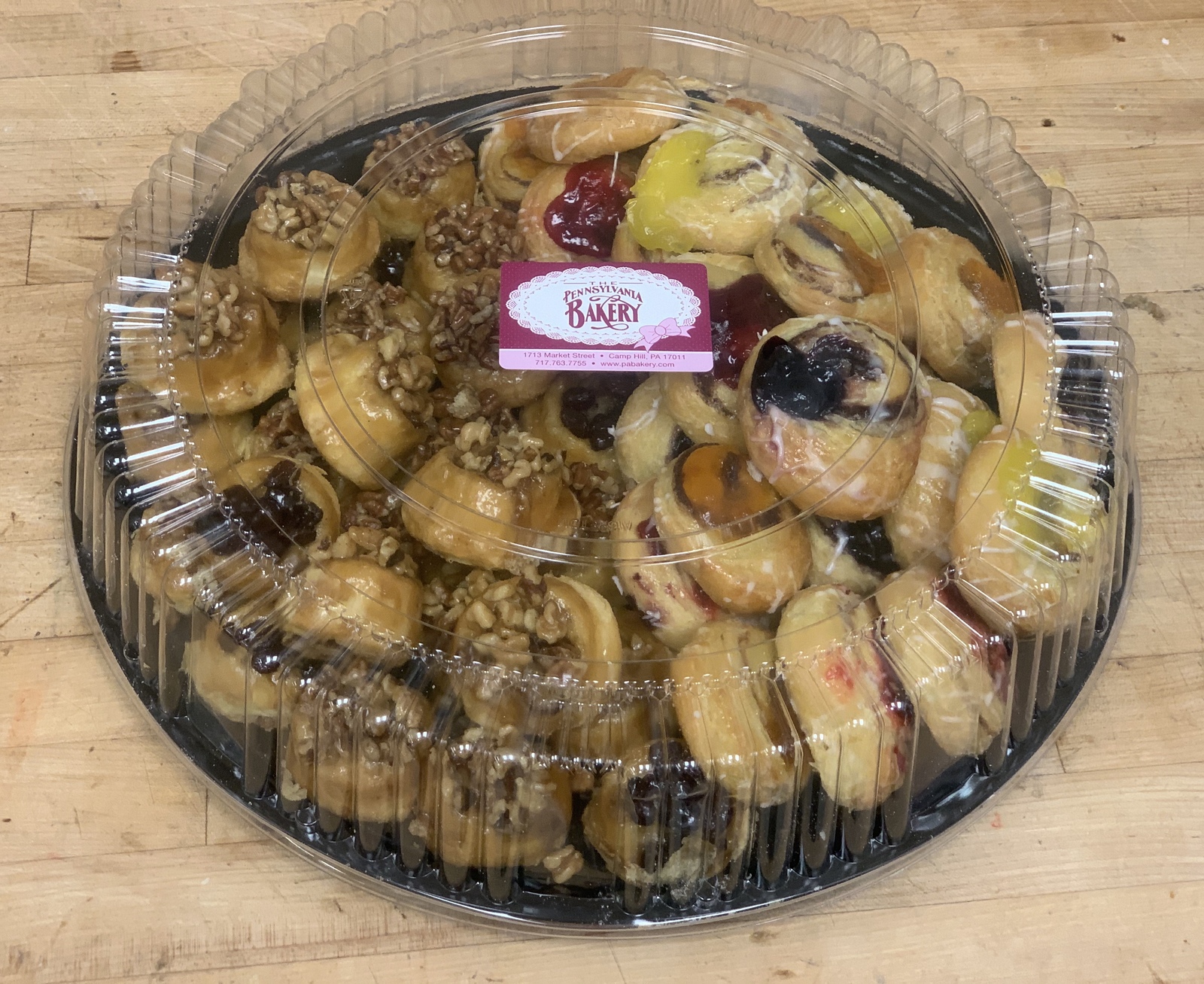 Mini Breakfast Pastries Tray The Pennsylvania Bakery