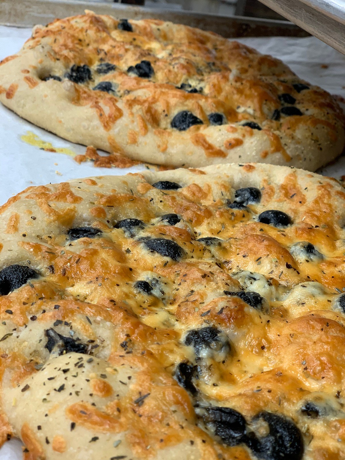 Olive Parmesan Foccacia Bread The Pennsylvania Bakery