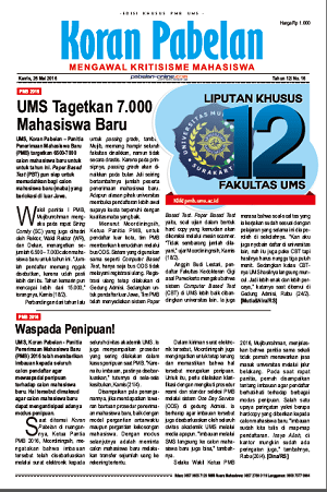 Asal Punya Uang, Skripsi Di Tangan - Pabelan Online