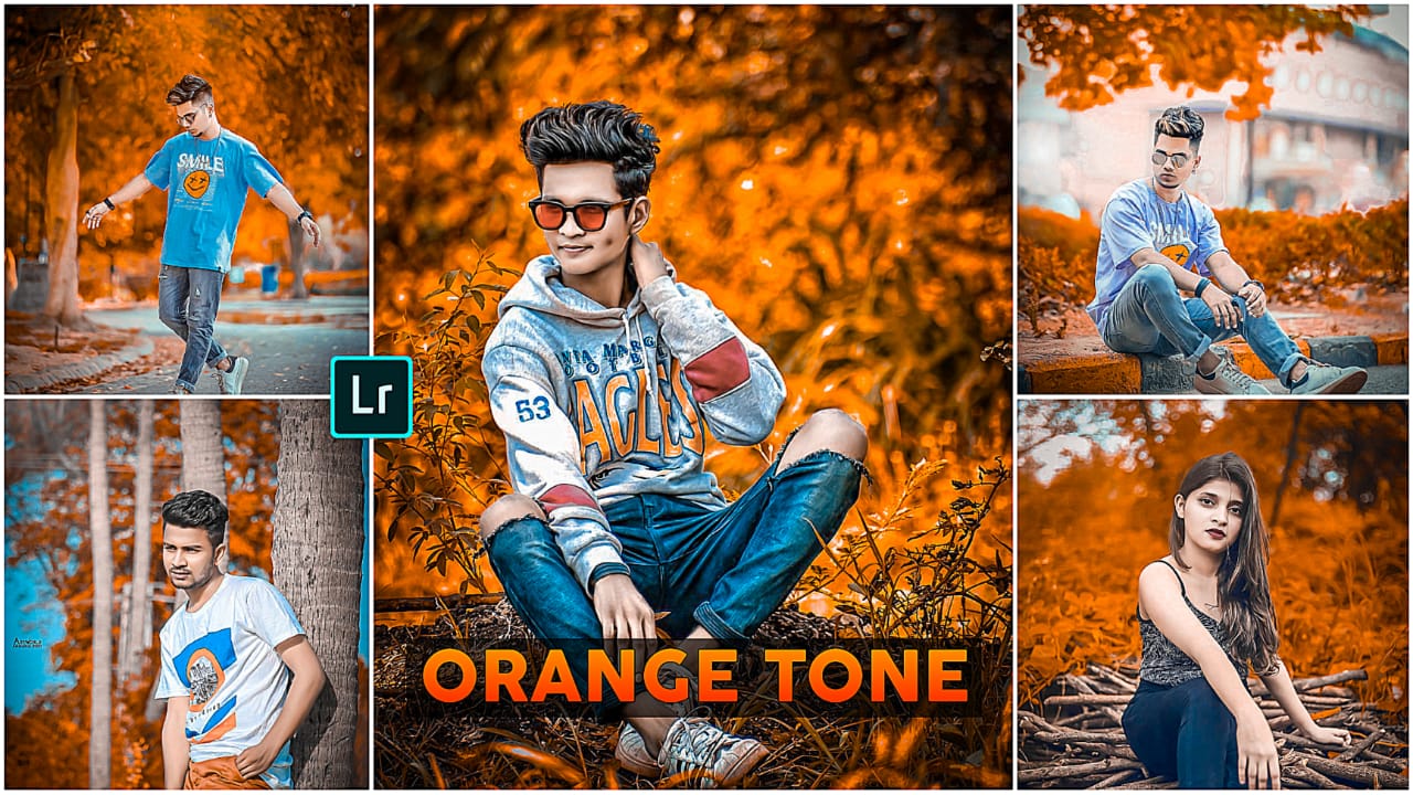 Orange Lightroom Preset Best Free Lightroom Mobile Presets PABITRA